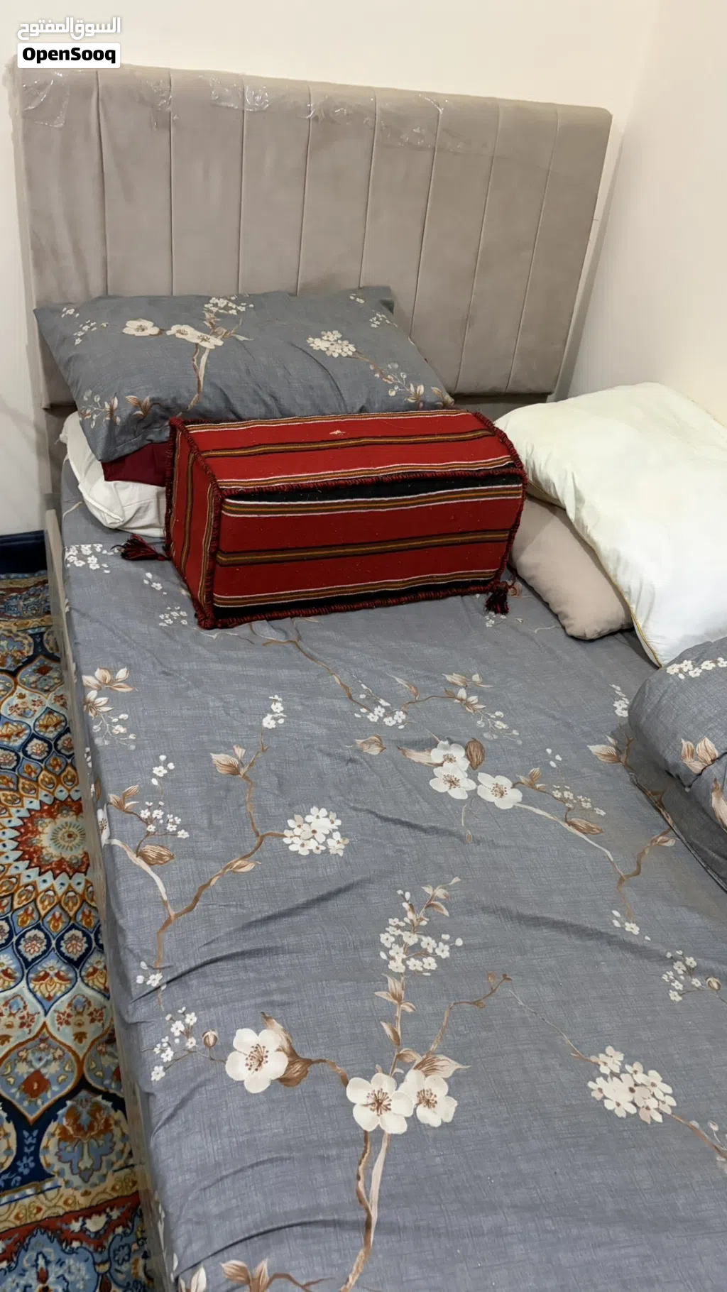 Used Cot with Bed is available for sale