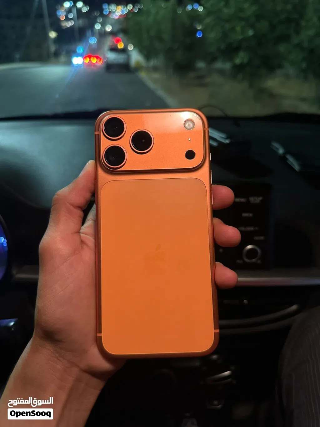 iphone 17pro max 256GB esim شريحة الكترونية برتقالي