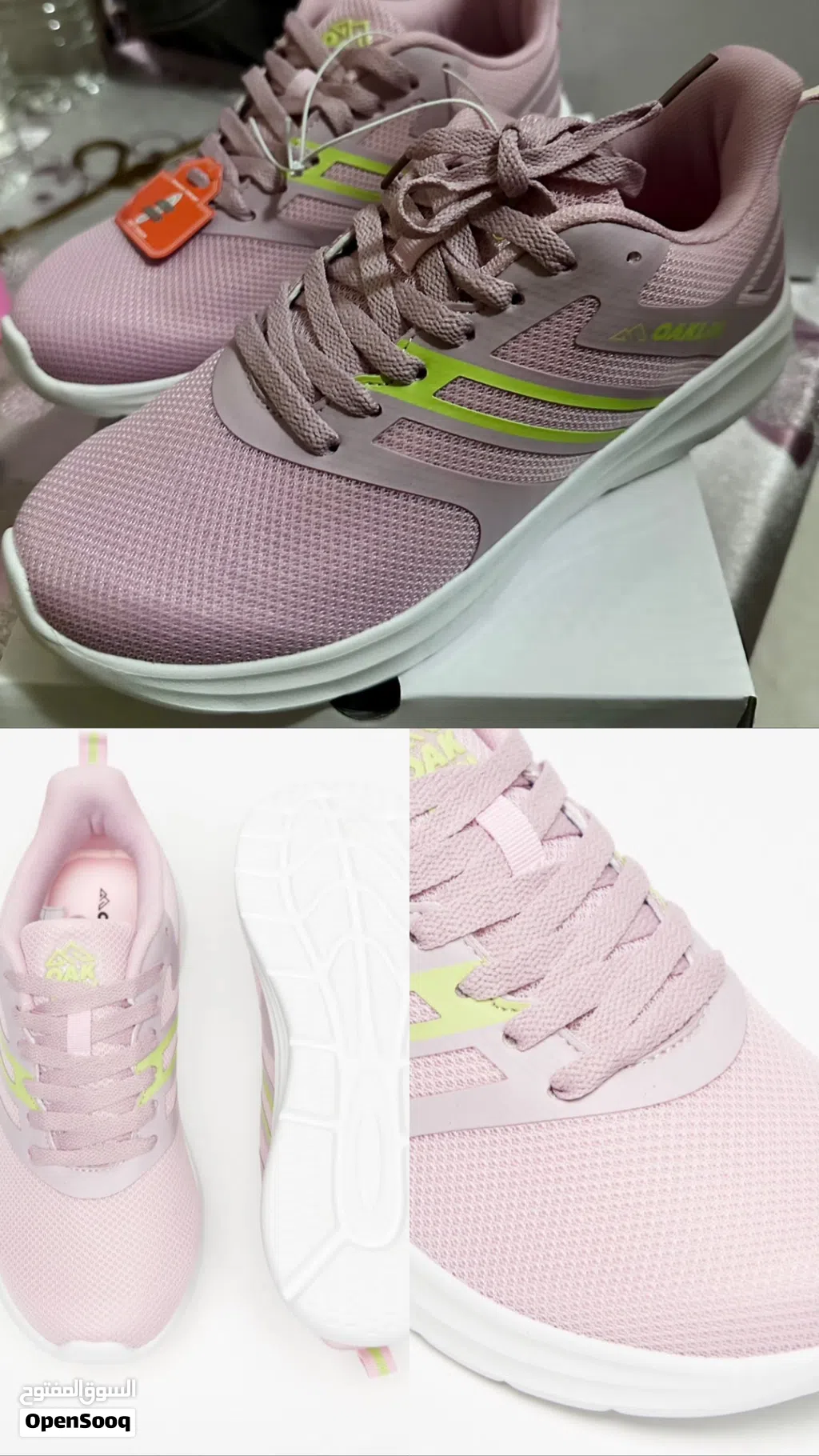 Textured lace-up sport shoes with cushioning. Contrasting toned panel details.