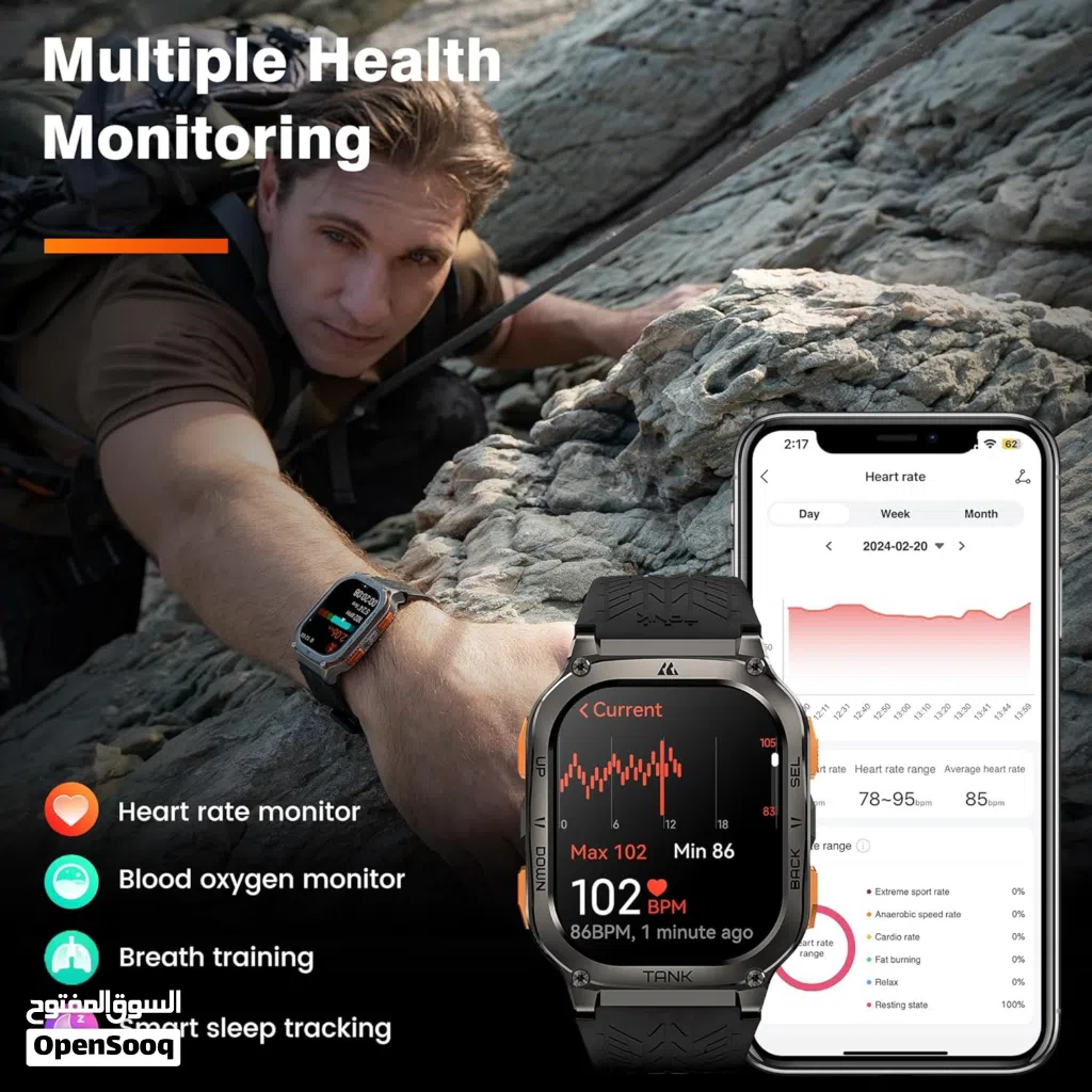 عرض على ساعات tank m3 ultra special edition حاليا 45 ريال بدلا من 50 ضمان سنتين سيرين معدن وسليكون