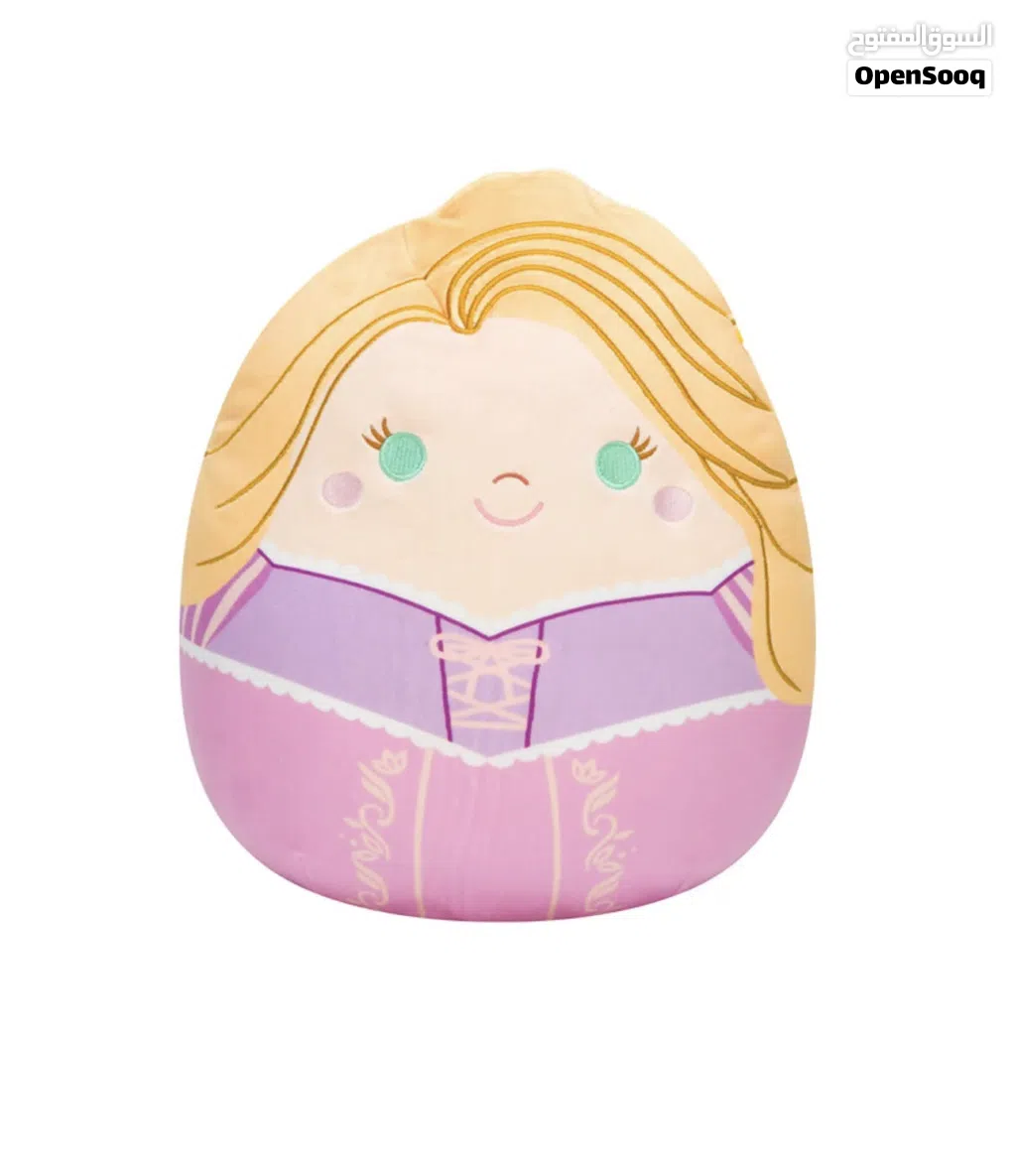 Original Disney Princess Rapunzel Squishmallows (أميرات ديزني اصلي)