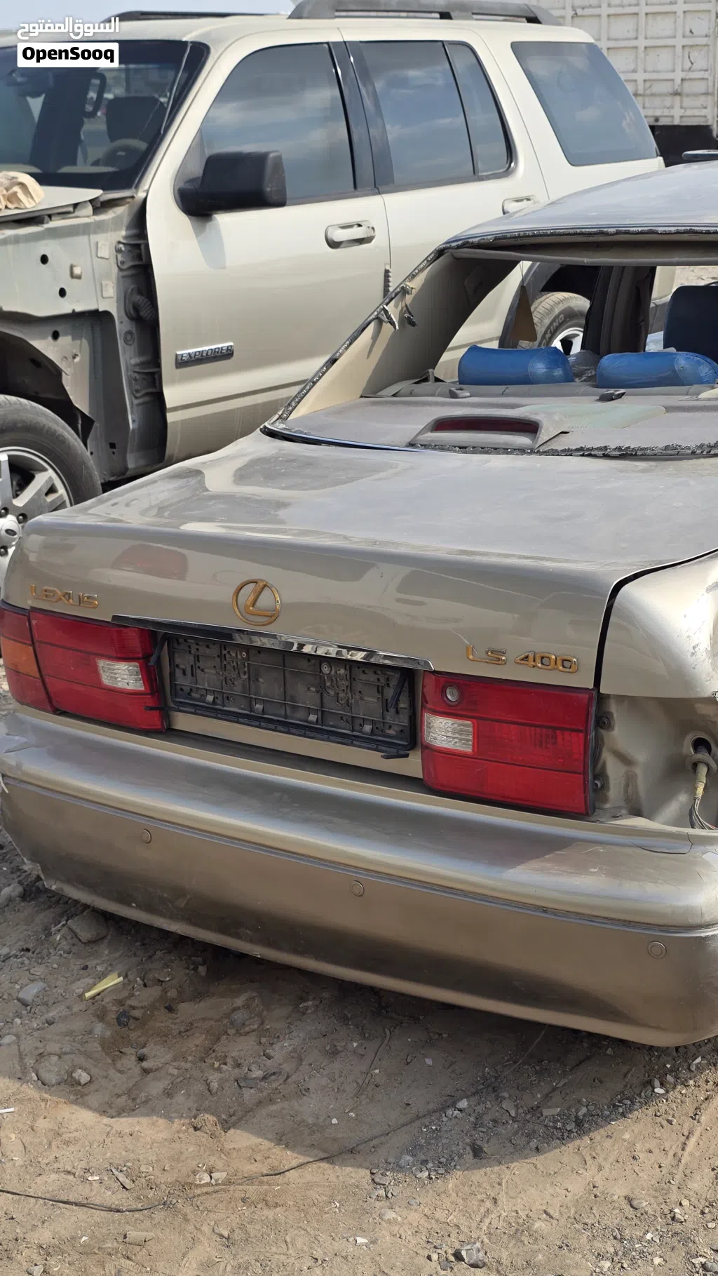 قطع غيار سكراب لكزس ال اس 400 لكسز LS400 موديل 2000 داخلية كراسي مكينه جير نظيف Lexus spare parts LS