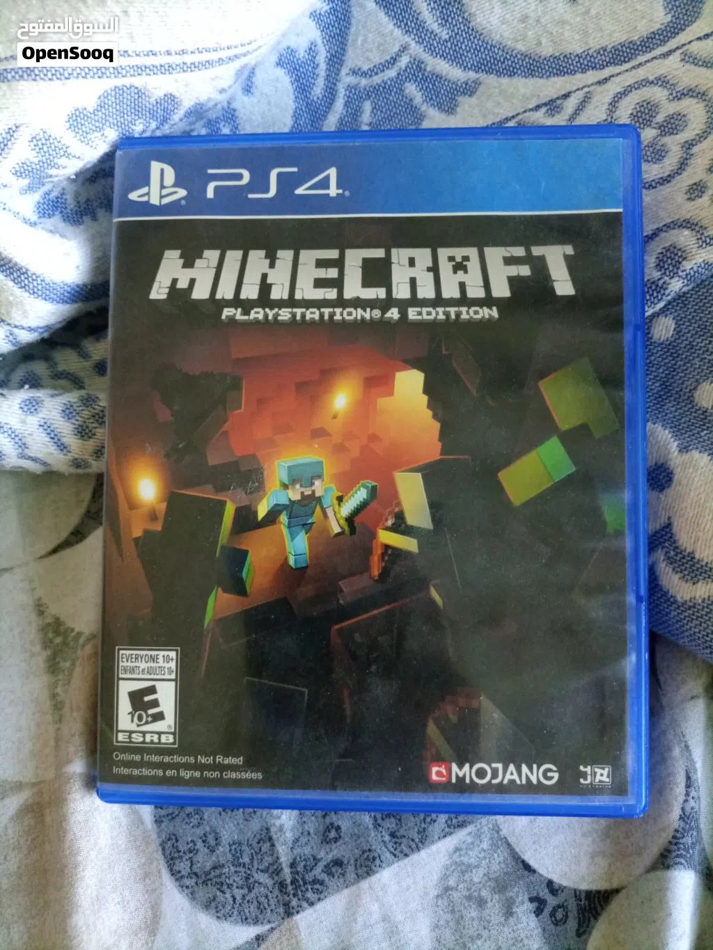 سيدي ماينكرافت مستعمل بحالة ممتازة Minecraft ps4
