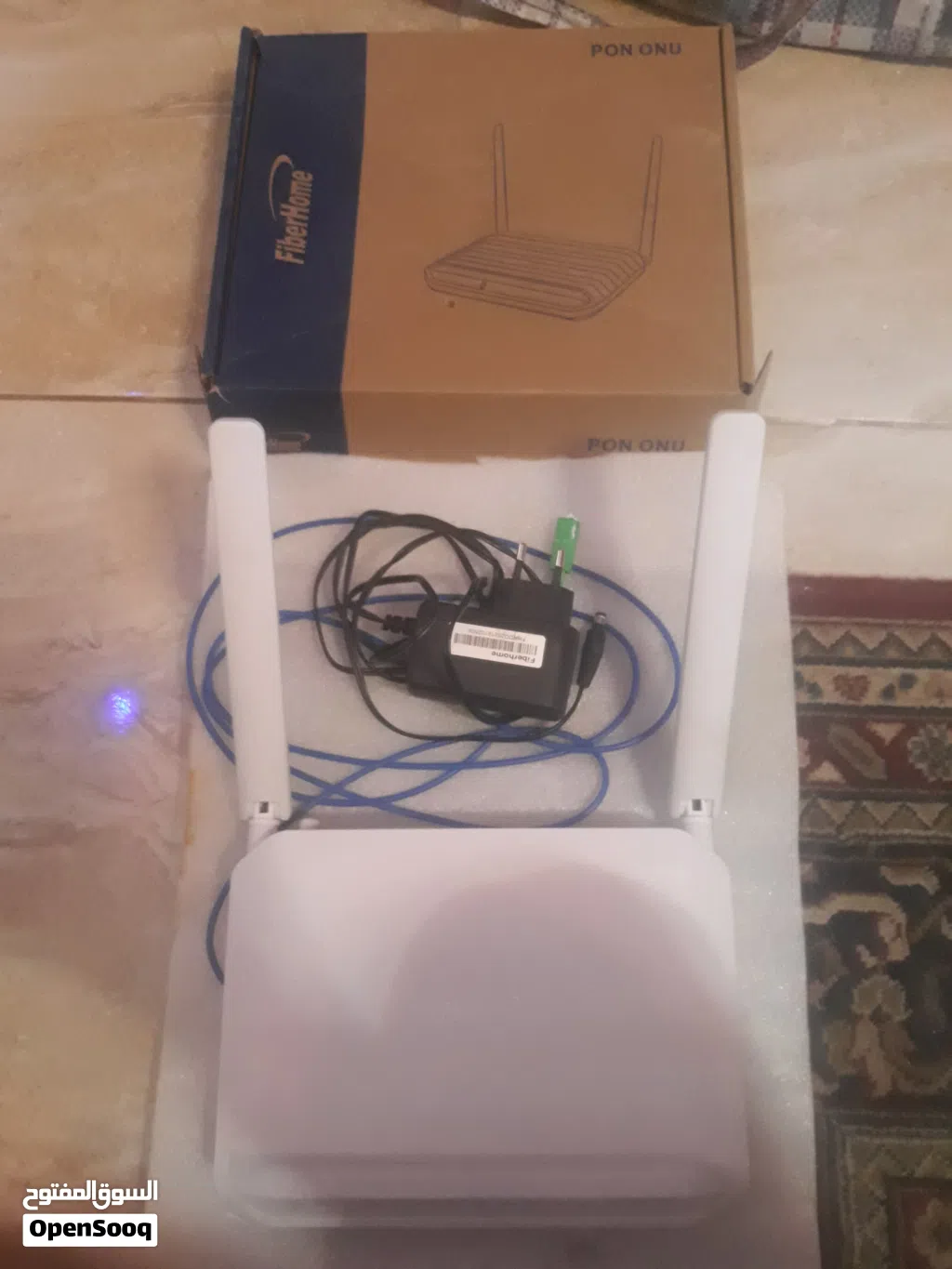 راوتر WiFi 5G FiberHomeUmnia(جديد بالكرتونه لم يستعمل موديل 2025).ذو كفاءه وسرعه عاليه(جديد وكاله).