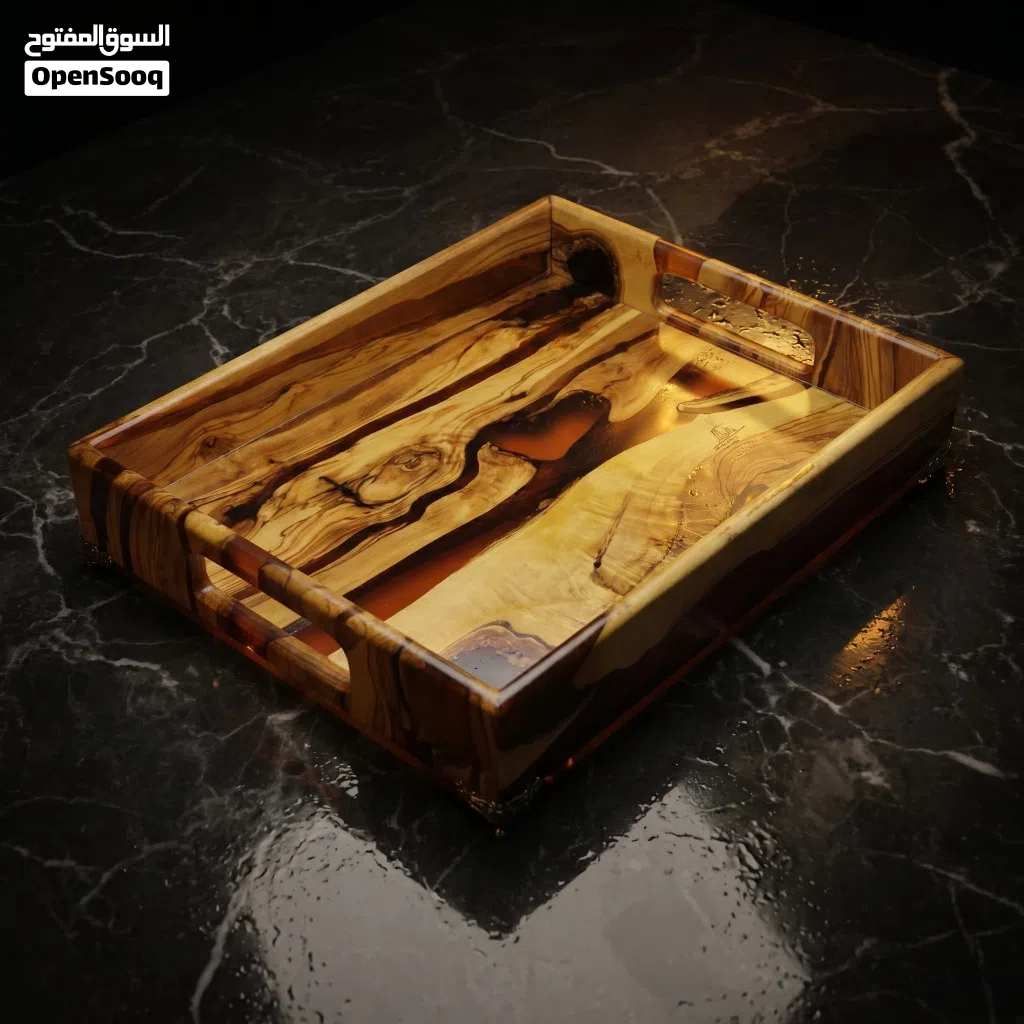 براويز تحف ديكور للمنزل والمكتب amper riverAmber River Tray A handcrafted square serving tray made f