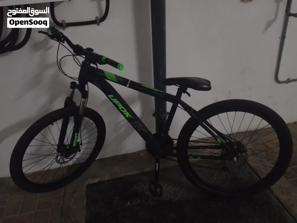 {CHEAP BICYCLE} UPOK UK MOUNTAIN BIKE PRICE 32.5 OMR GOOD CONDITION NEGOTIABLE