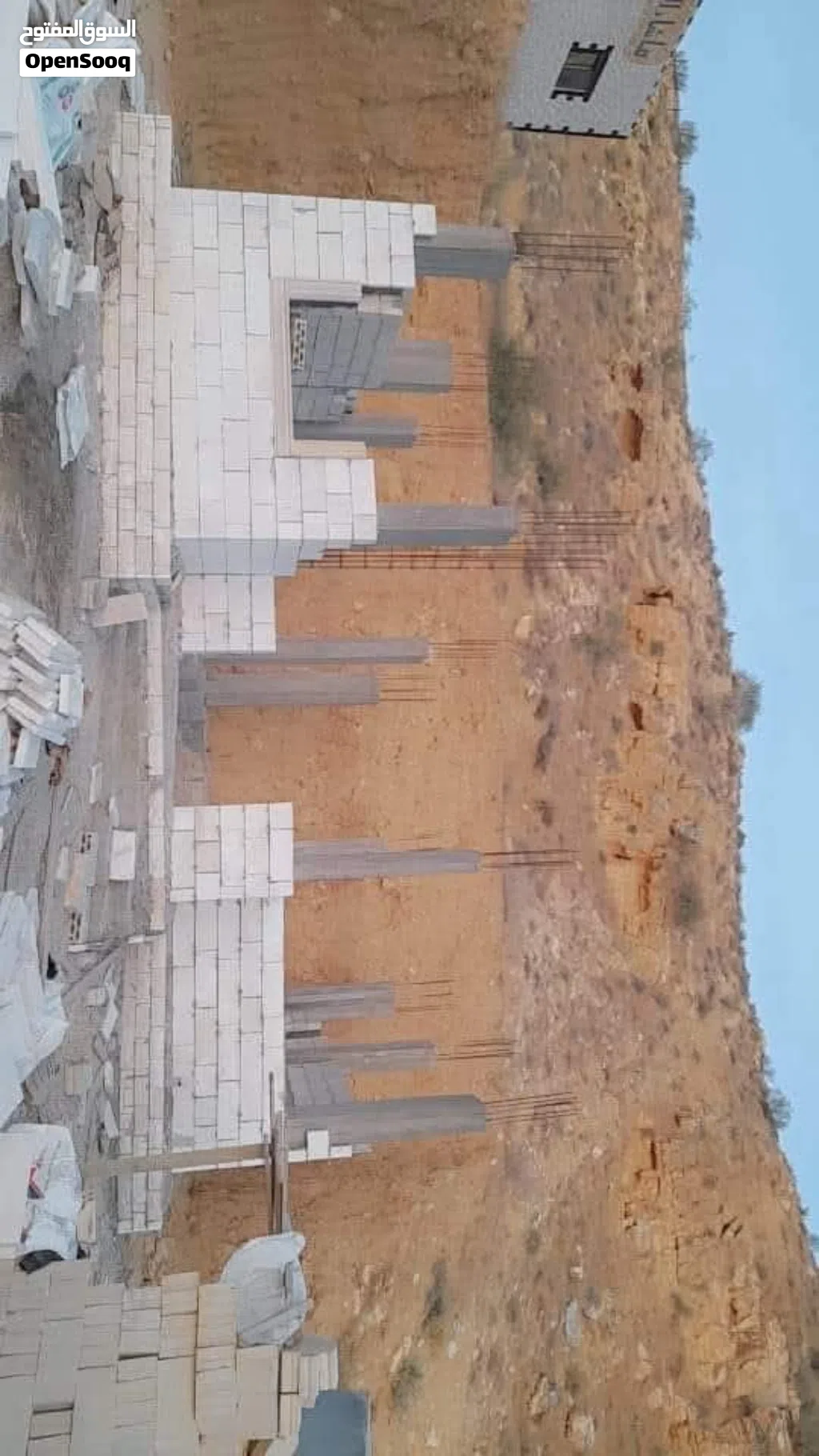 بيت قيد الانشاء بسعر مغري