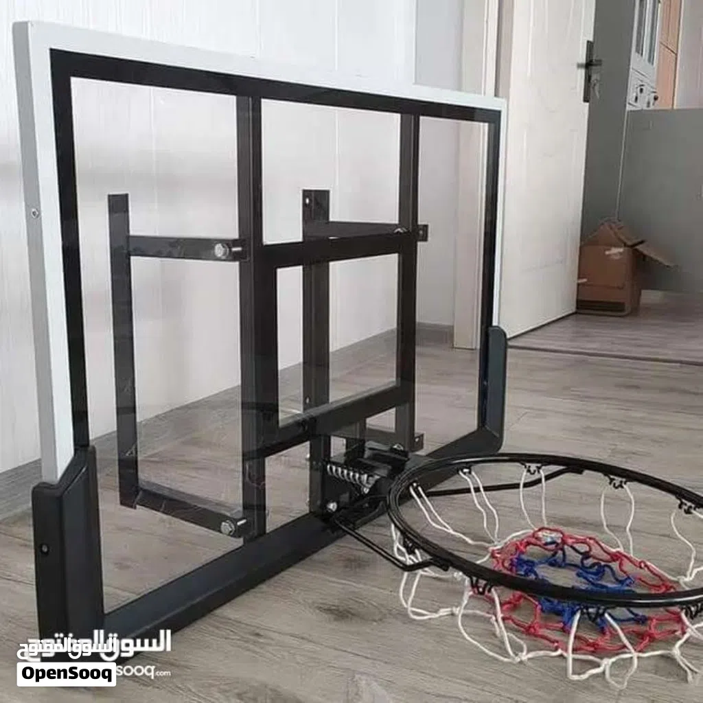 بورد سله زجاجي حجم 80سم في120سم جديد بل كرتونه