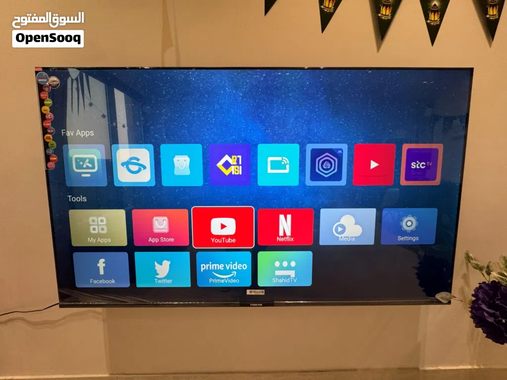 New 70 Inch Smart TV Nikai UHD70SLED Frameless Design WIFI Android Smart Apps