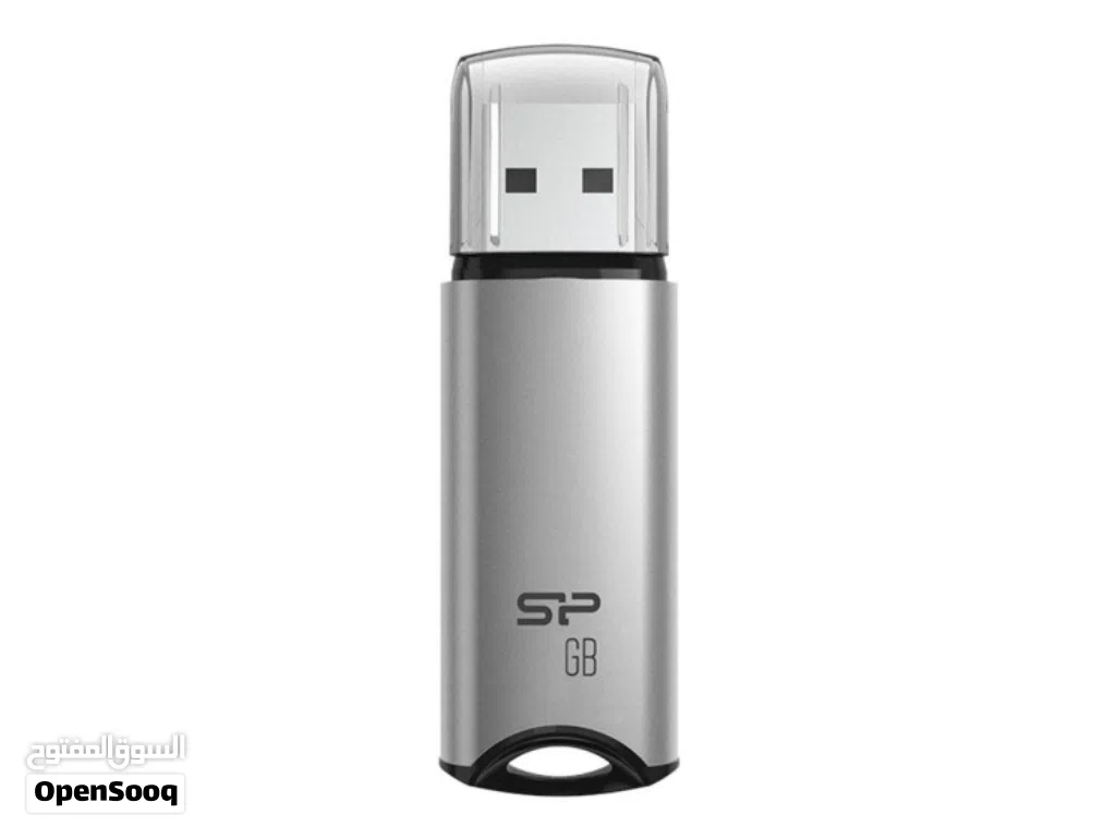 Silicon Power M02 Marvel USB 3.2 Gen 1 Flash Drive Memory 16GB فلاش ميموري -لون رمادي