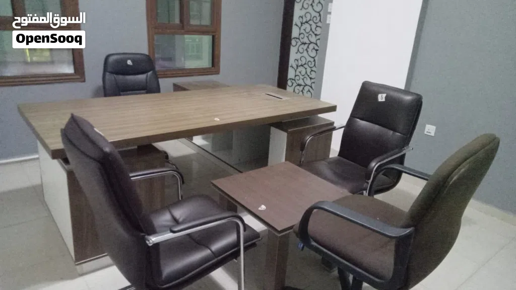 desk and chair