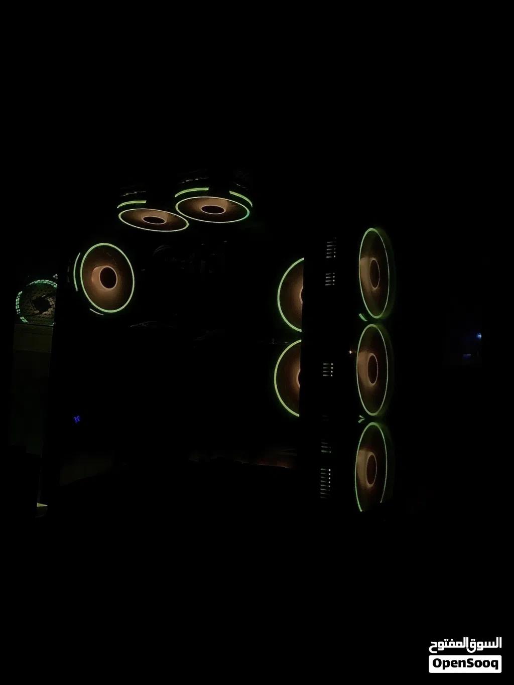 Case with 9 argb fans for sale