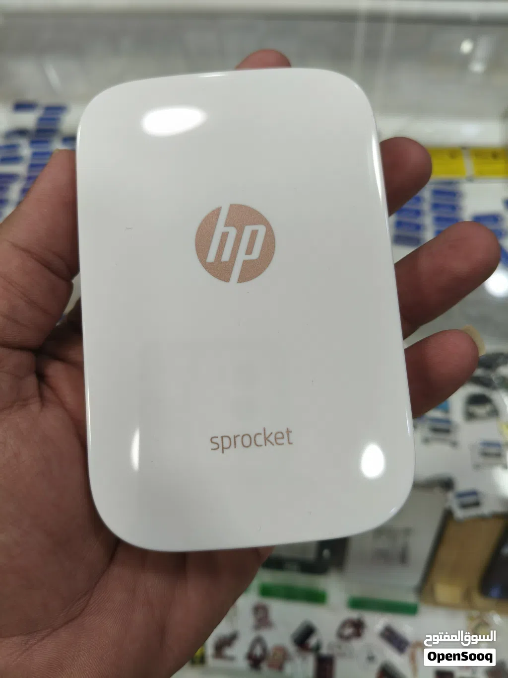 طابعة صور فوريه من الهاتف hp جديده كليا