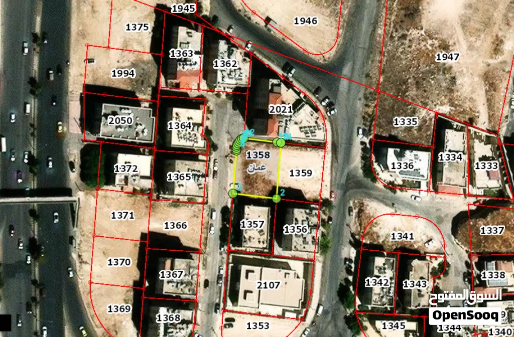 أرض للبيع في ضاحية الامير حسن / خلف دار الافتاء – سكن ج / 493 م