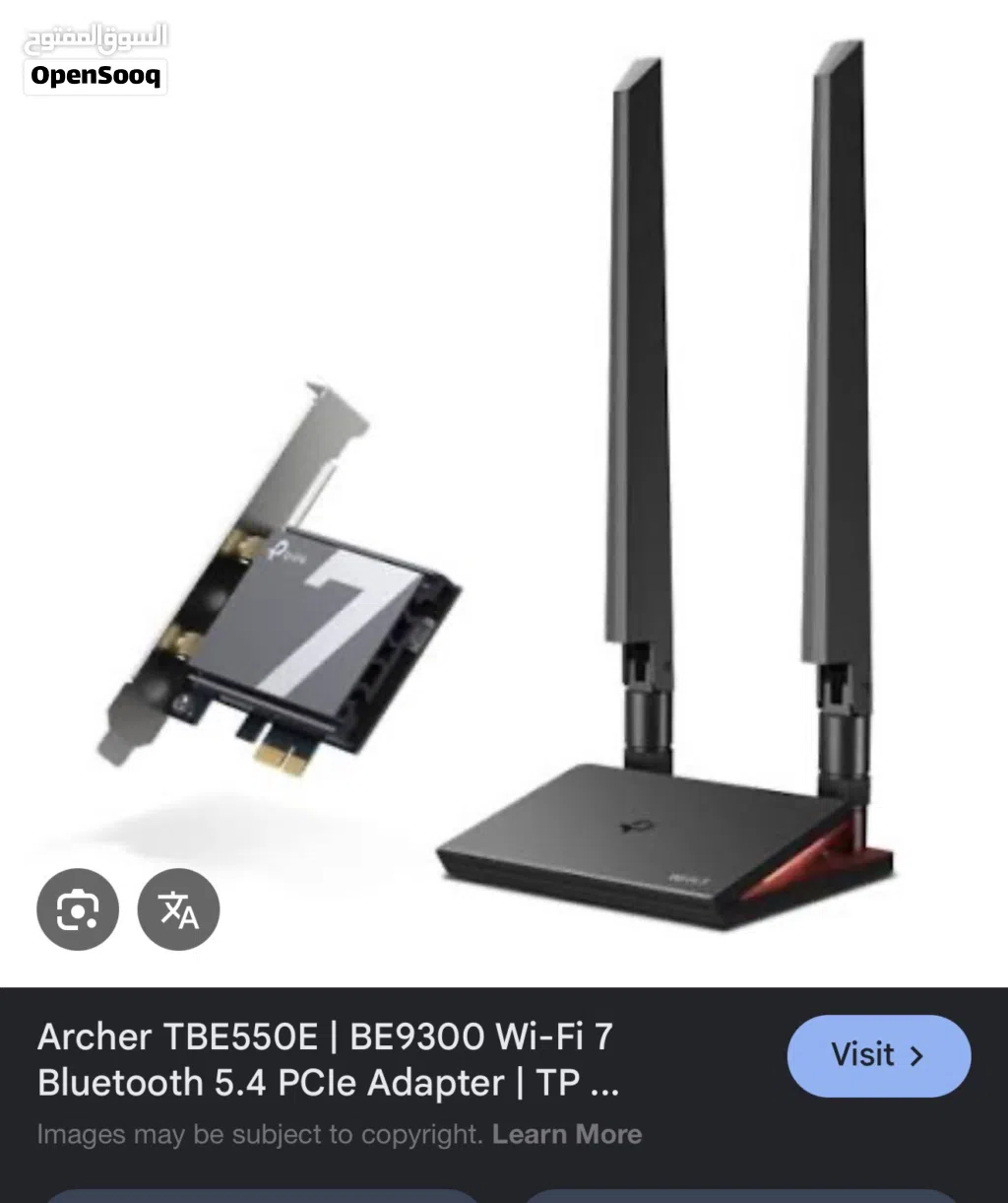 TPLink Pcie WiFi 7 and BT 5.4