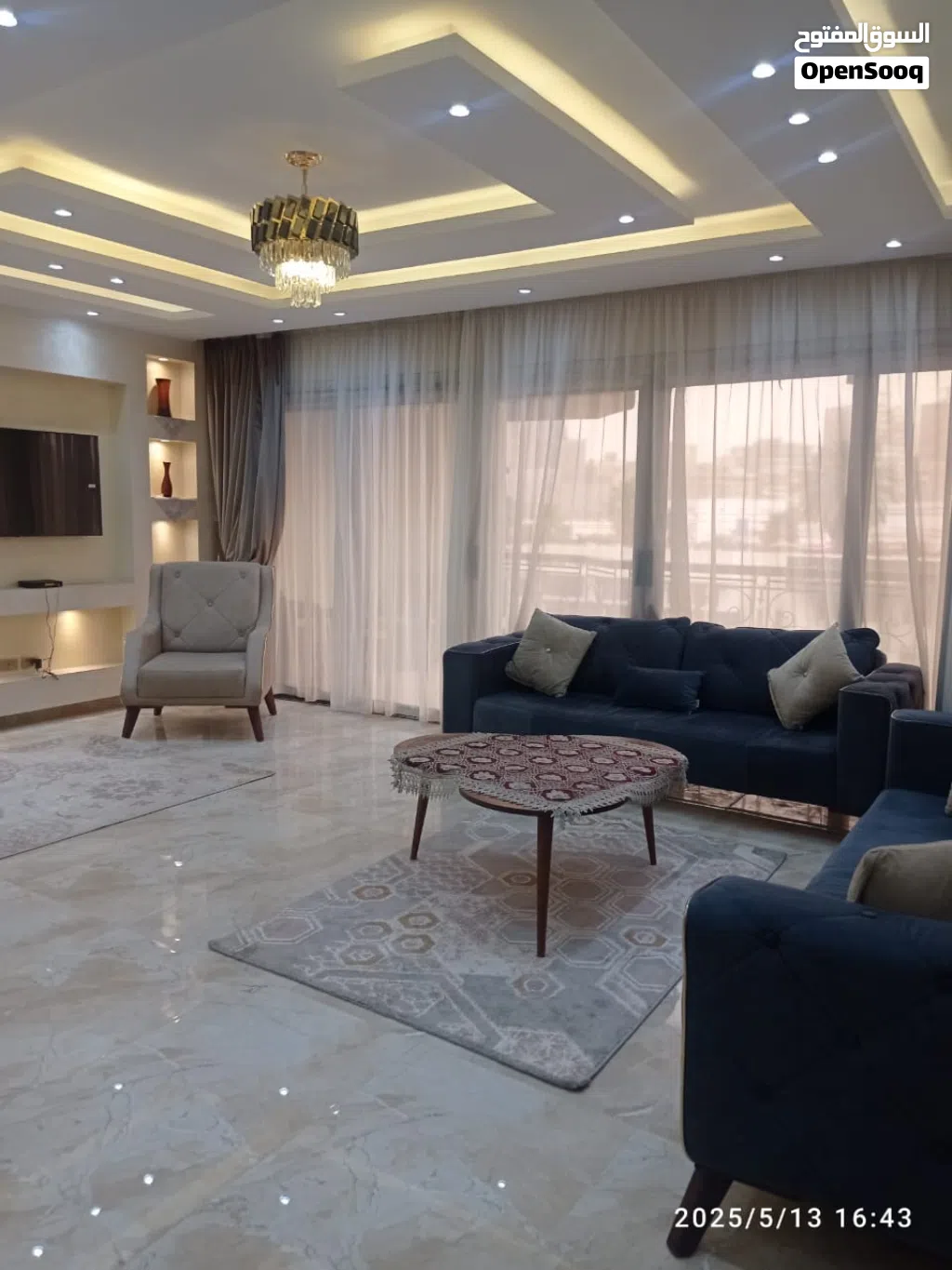 متاح للايجار اليومي شقة مفروشة