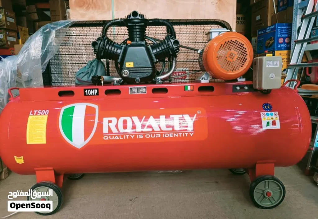 Air Compressor 500Liter + 10Hp Moter 380V