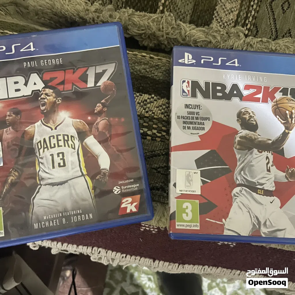 سيديات العاب ps4 شغلات فحص الثنين الكرة سلة وفيفا 15 fifa 17 عدد سيديات 4