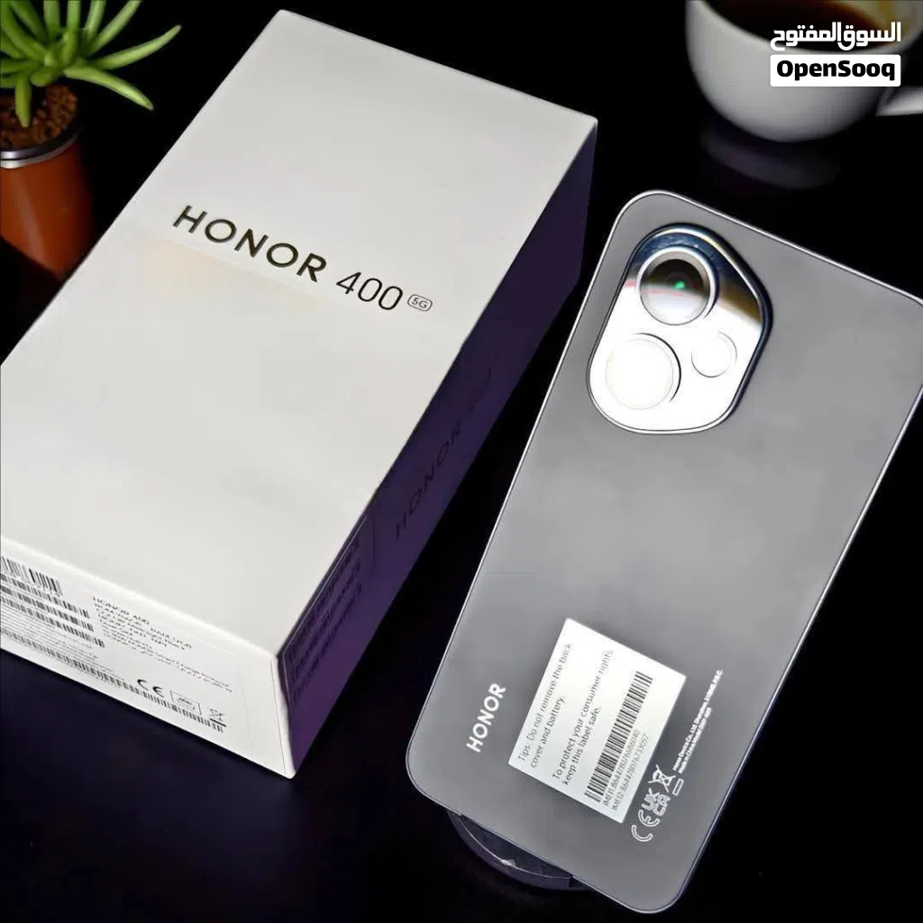 جهاز مستعمل بحال الجديد Honer 400 5G رام 24 جيجا 256 و 512 مكفول سنة متوفر توصيل وهدية