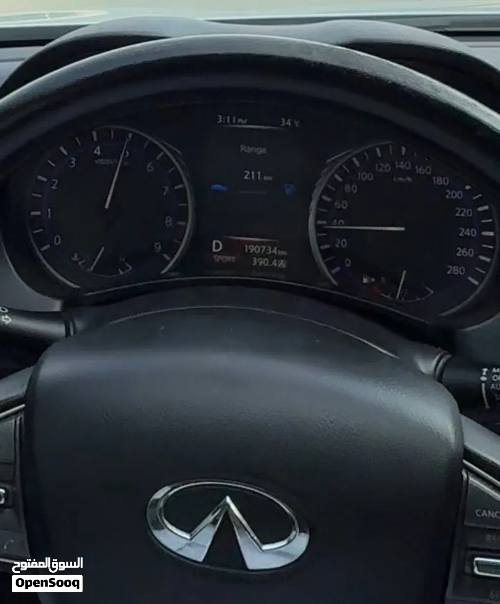عداد انفنتي q50s 2018 خليجي