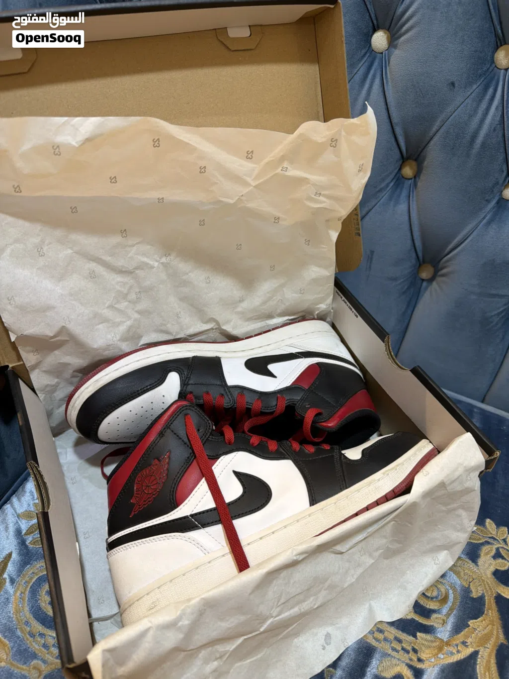 nike Air jordan 1 mid جوتي نايكي