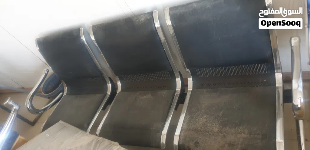 عدد اثنين كنب استقبال استانلس ستيل جديد