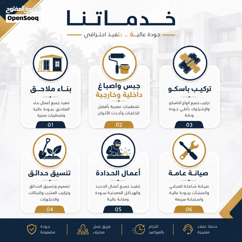 صيانة عامة وخرسانات وأصباغ وباسكو