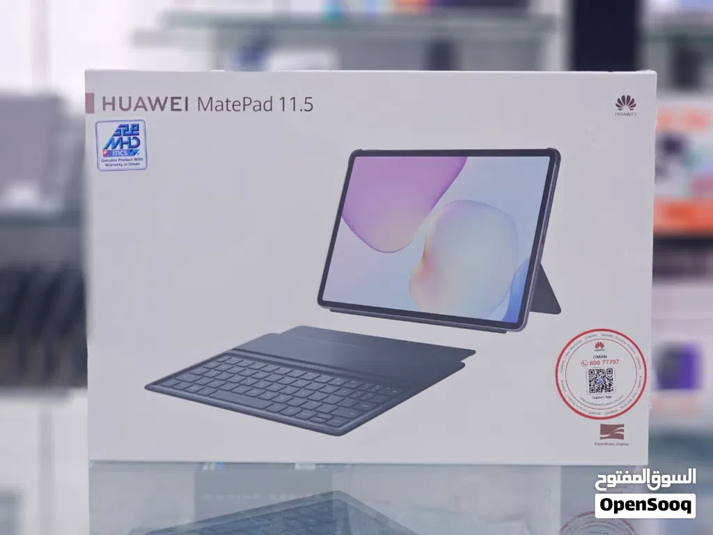 Brand New Huawei MatePad 11.5 Keyboard Pen in Oman 8GB Ram 256GB Storage