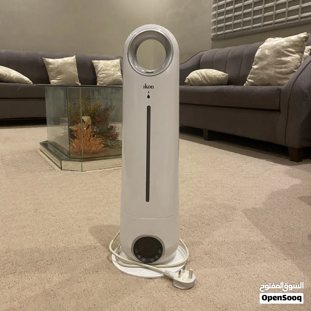 Ikon Tower Humidifier & Air Circulator (IK-H114T) – Sleek Bladeless Design