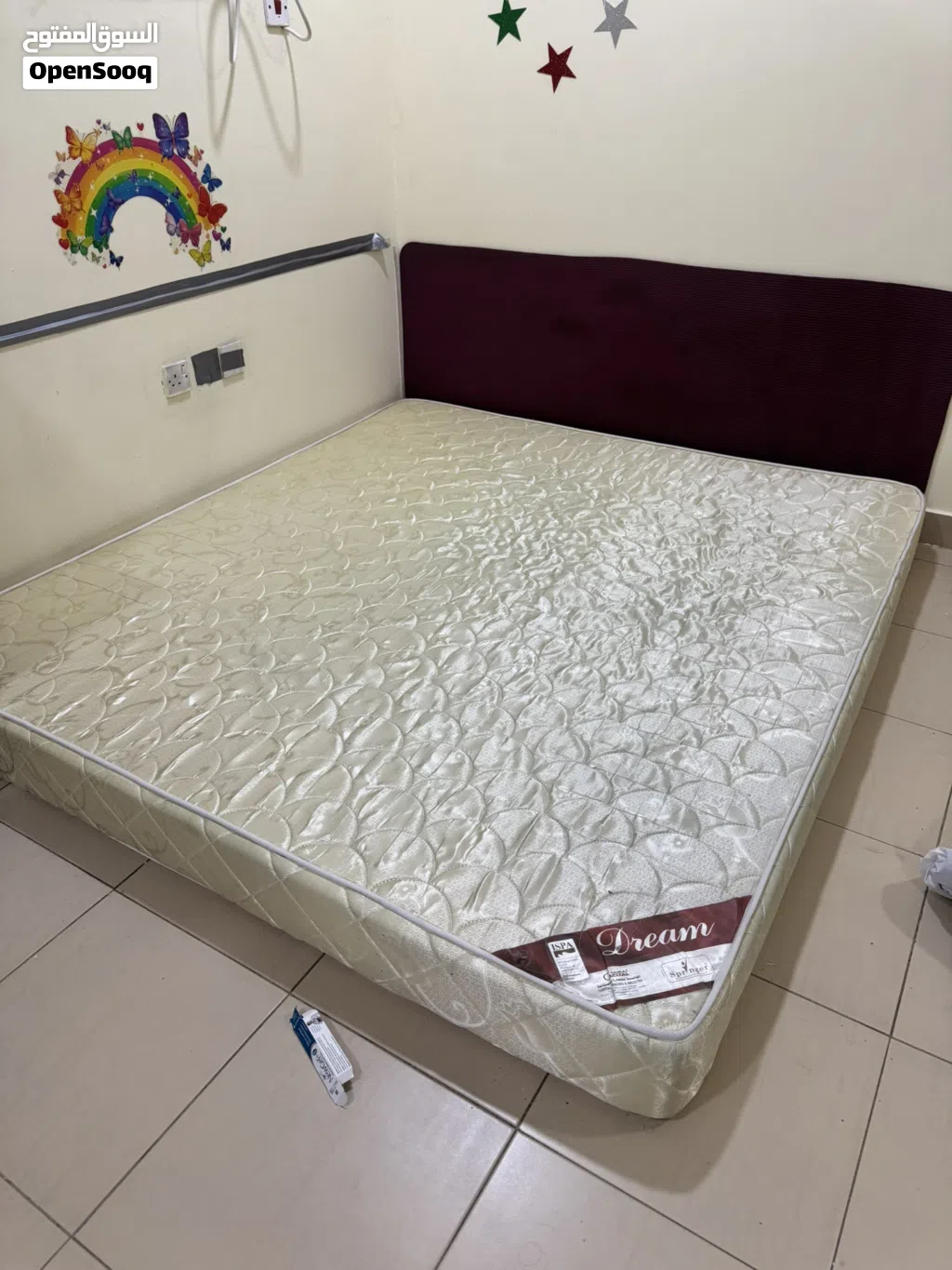 King size mattress 6 x 6