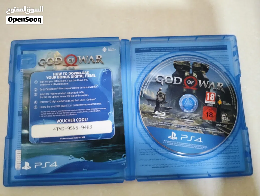 اشرطه للبيع شريط GOD OF WAR شريط فيفا 24