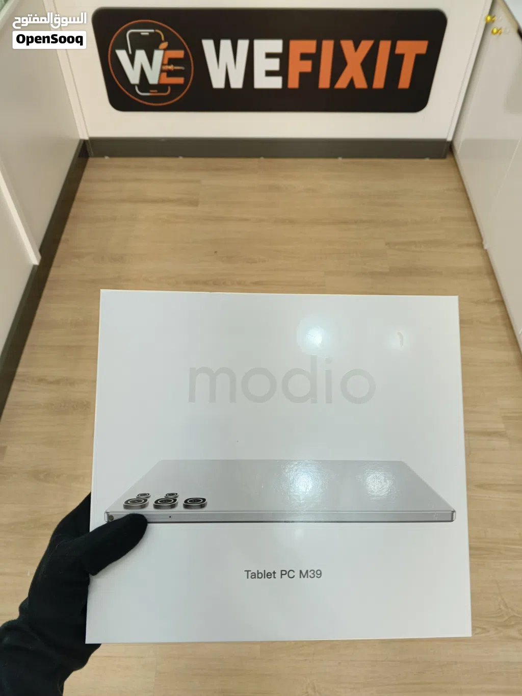 EXCLUSIVE OFFER MODIO TABLET PC M39 MODEL:M39 12+256GB COLOUR:GOLD INCHES:10.1 CAMERA:13.0MP FRONT