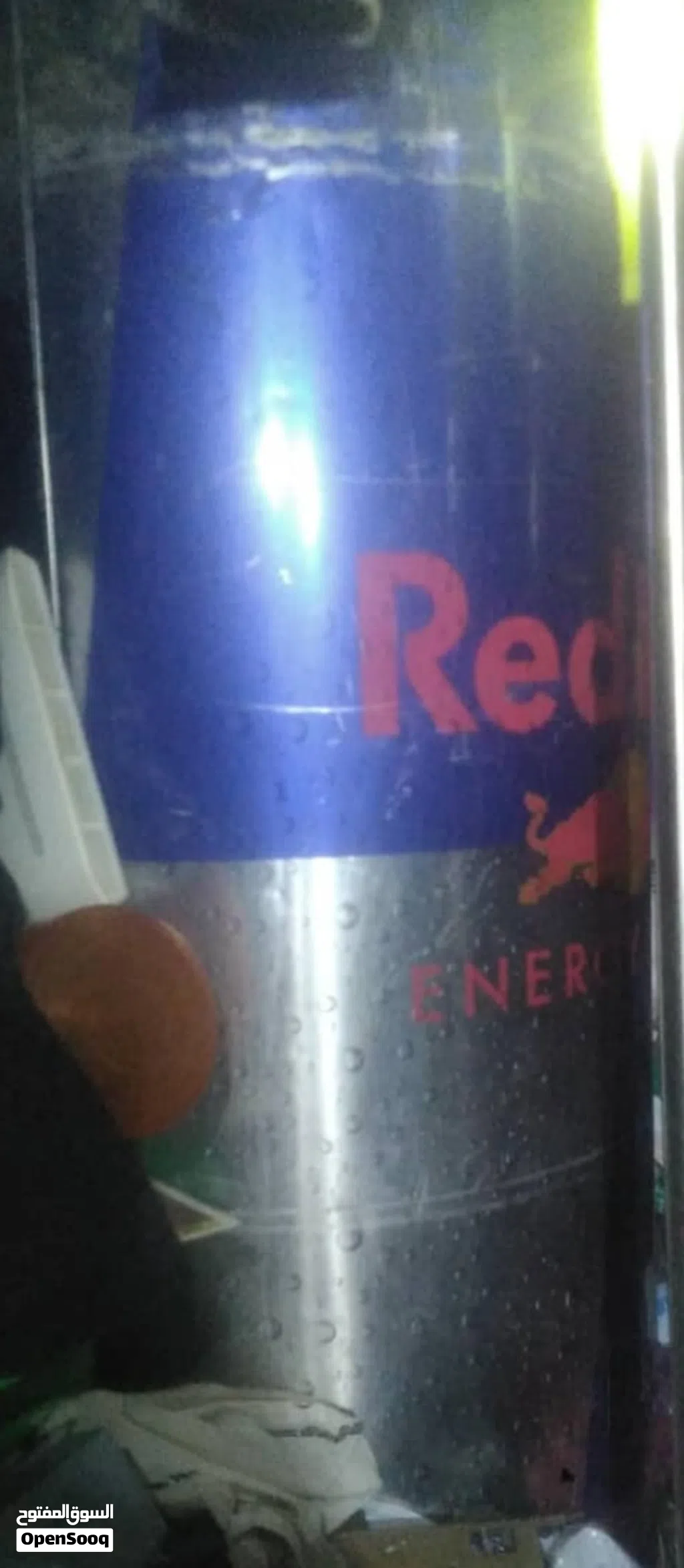 ثلاجه ريد بول شغاله