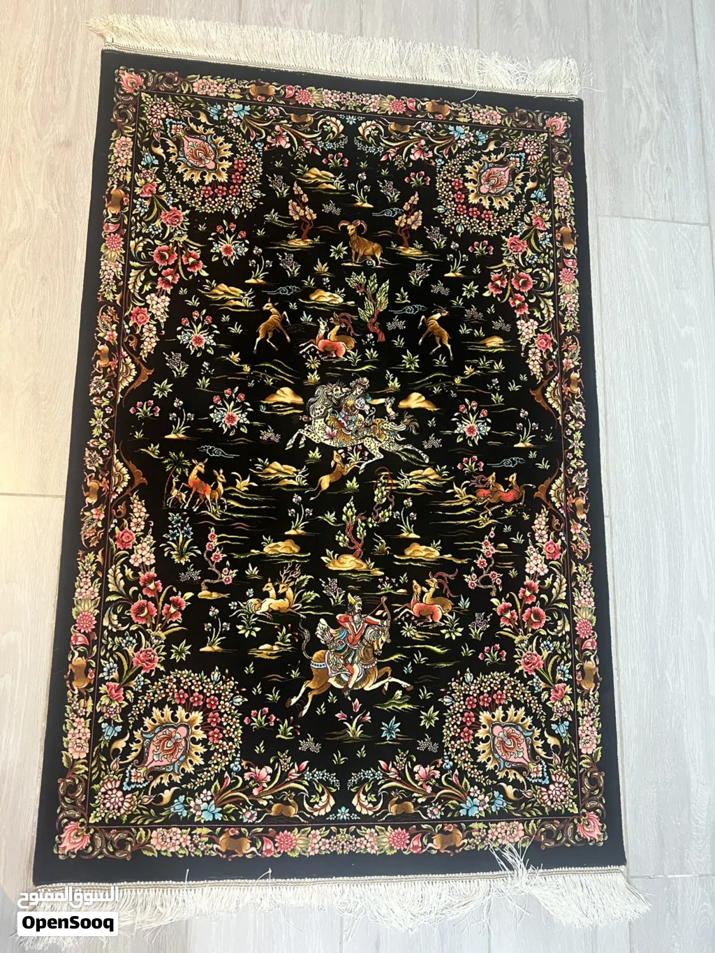 Full silk carpet