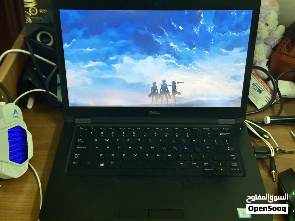 Dell latitude i7 7th gen hq processor 16gb ram with headphone,mouse,speakers