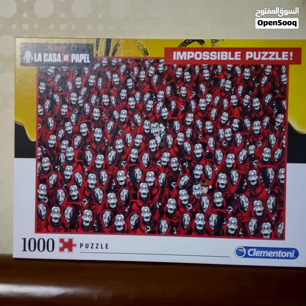 PUZZLE LA CASA DE PAPEL 1000'
