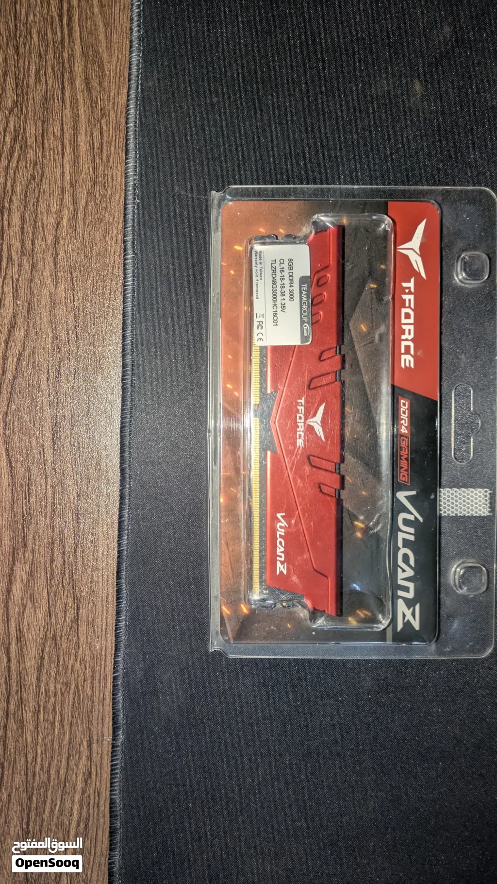 رامات T-Force Vulcan Z DDR4 8GB 3000MHz