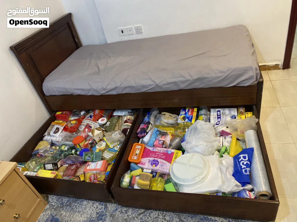 Bed with drawer