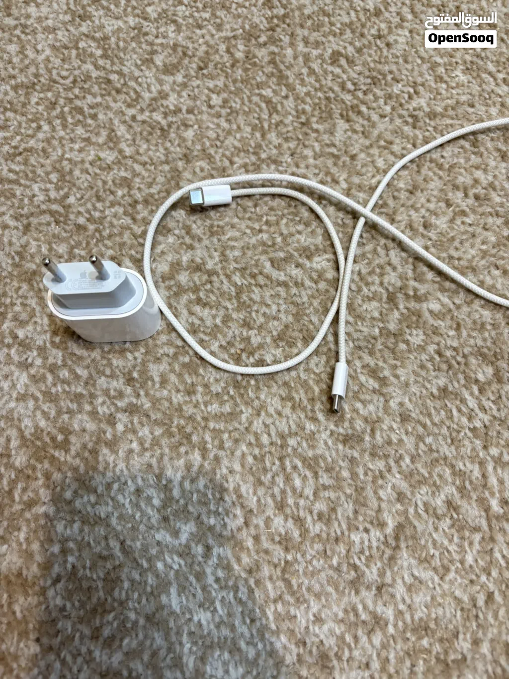 شاحن type c اصلي من ابل وراس شاحن 20w من ابل