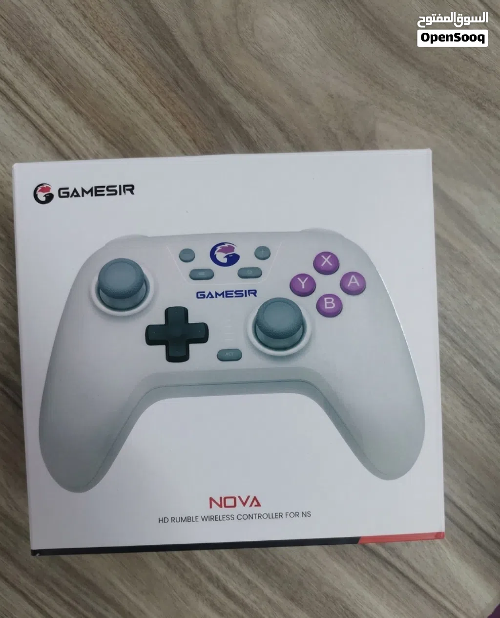 GameSir Nova HD Rumble NS Controller - White الوصف مهم ، بحاله الوكاله