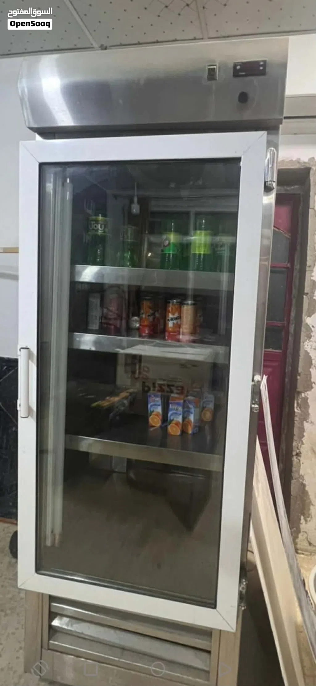 ثلاجة عرض تفصيل ستايل ستيل