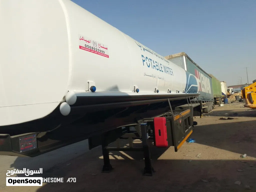 تانكي ماء جديد 32 طن 30طن 28 طن
