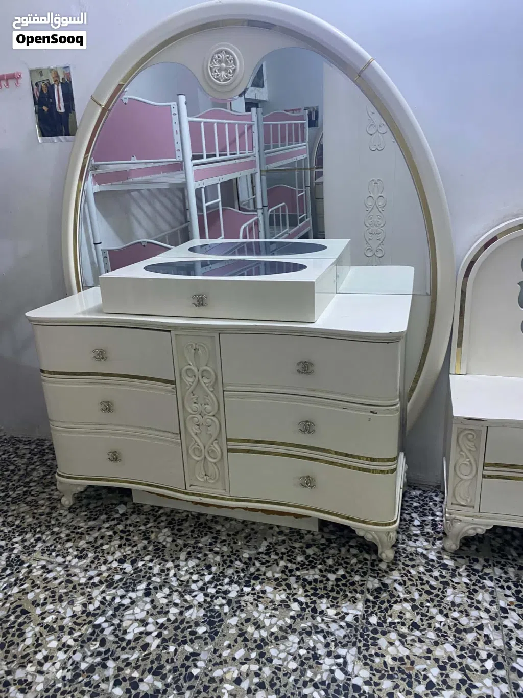 غرفه نوم تركيا نوع لونا بيبان هايدروليك للبيع