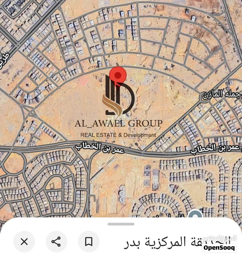 ارض للبيع بمدينه بدر عالحديقه المركزيه مباشره