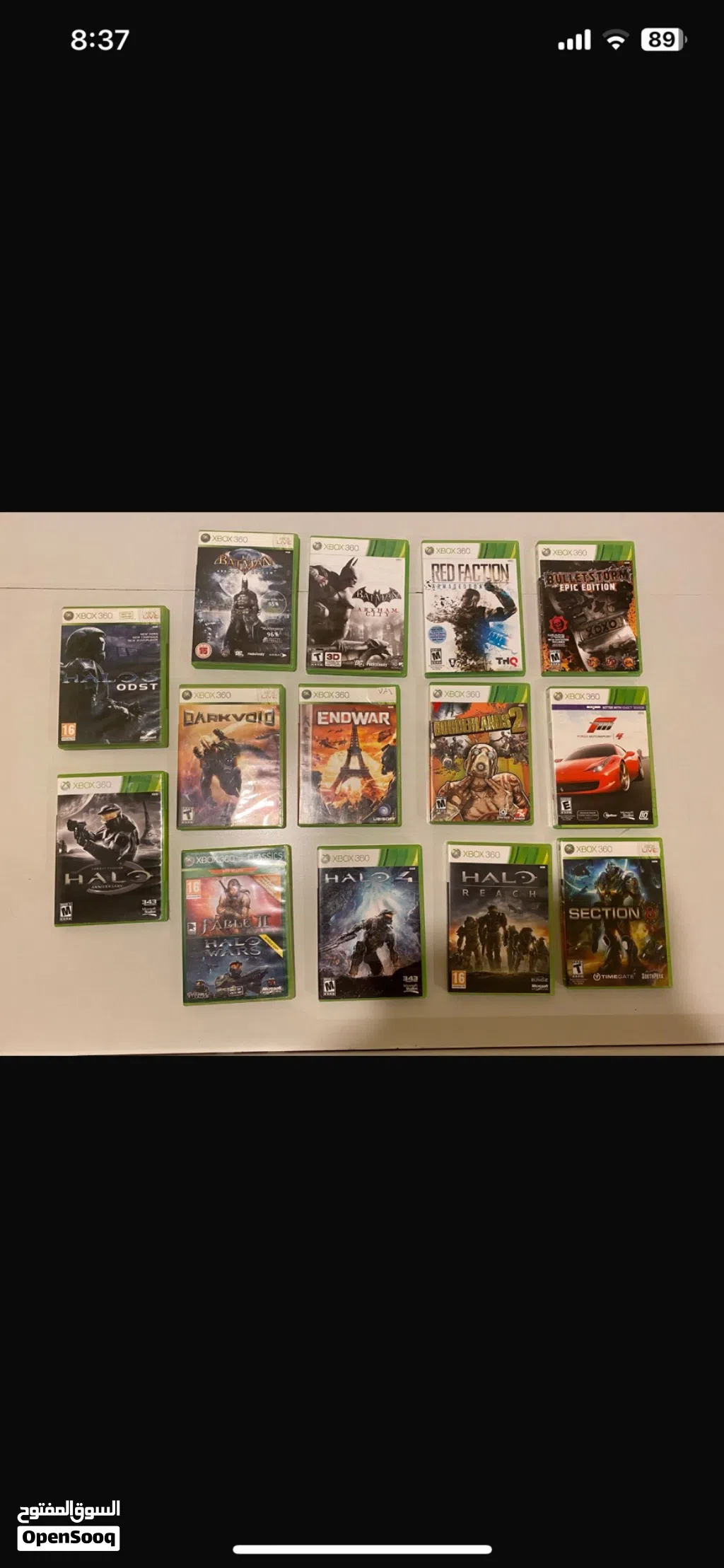 مجموعة العاب xBox عدد 14شريط