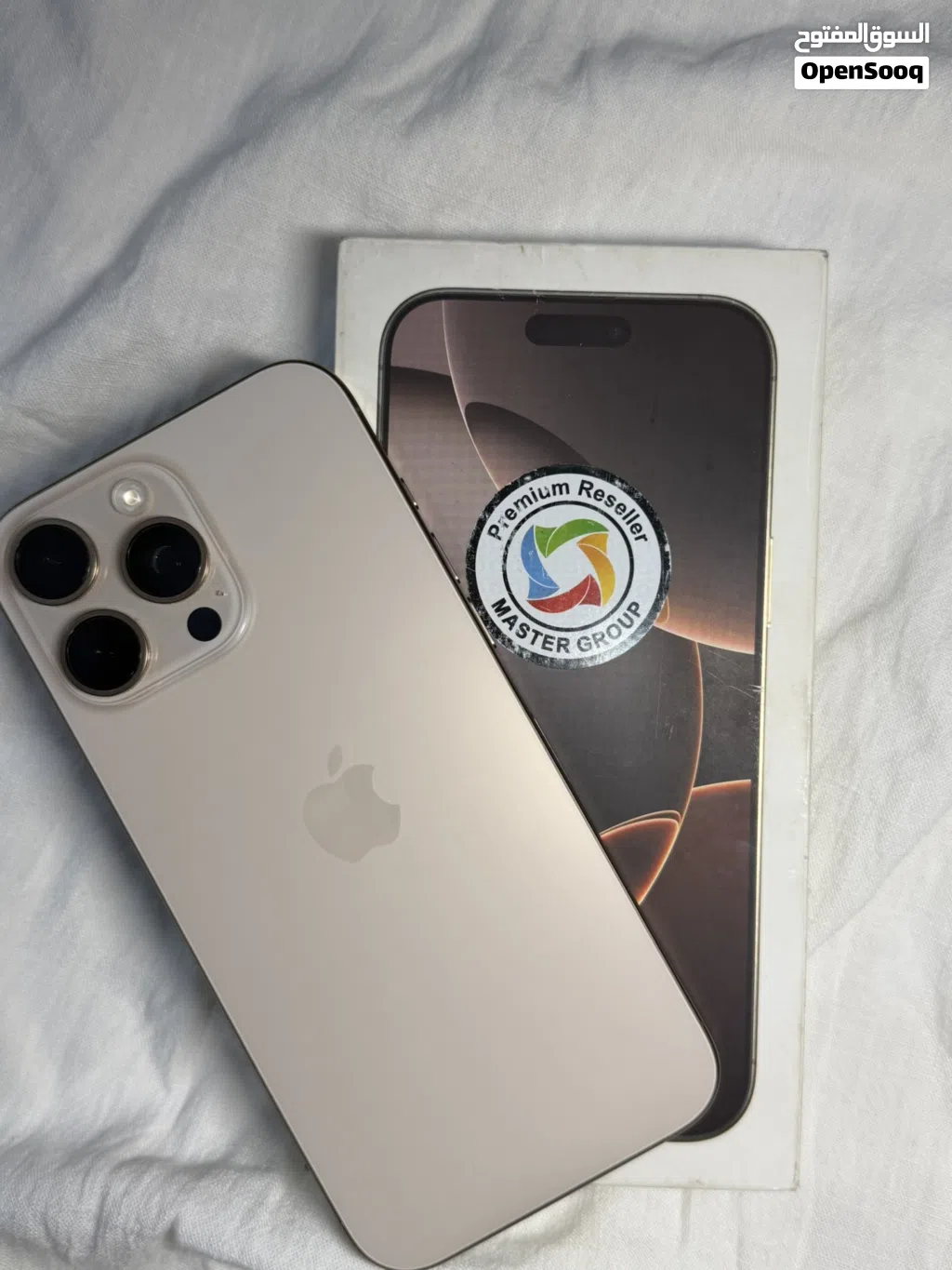 16 برو ماكس ذاكره 512 GB ضمان ماستر بطاريه 97% عدد دورات الشحن 252