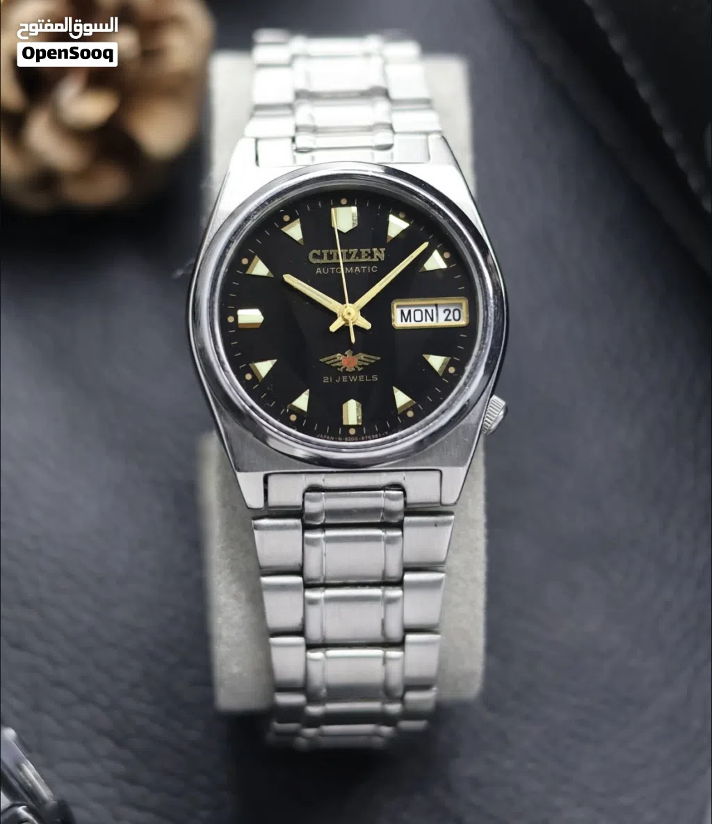 Citizen Eagle 7 Black Motif Dial 21Jewels (Super Rare)