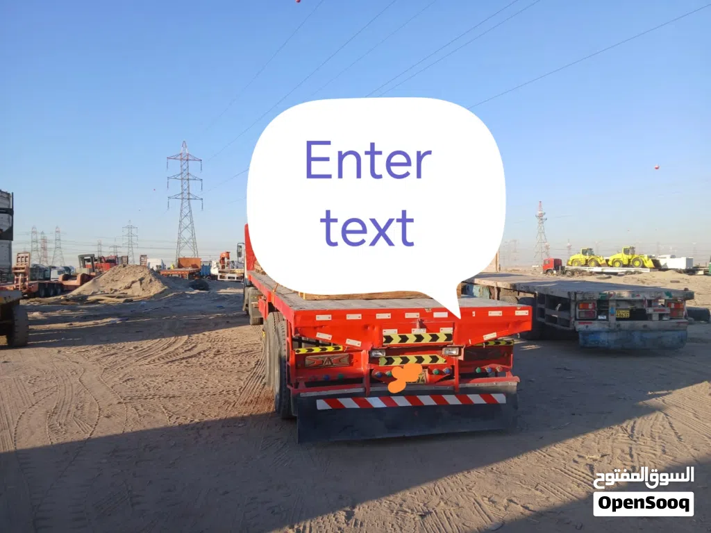 Falt bed traller for sale