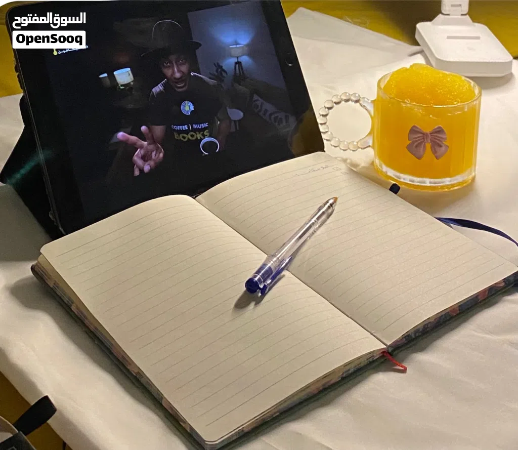 ايباد 7 شبه جديد شاشة 10.2 للمذاكرة والألعاب و المشاهدة