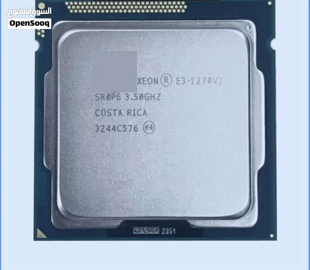 مطلوب هذني المعالجات i7 3370 او xeon e3 1270 v2